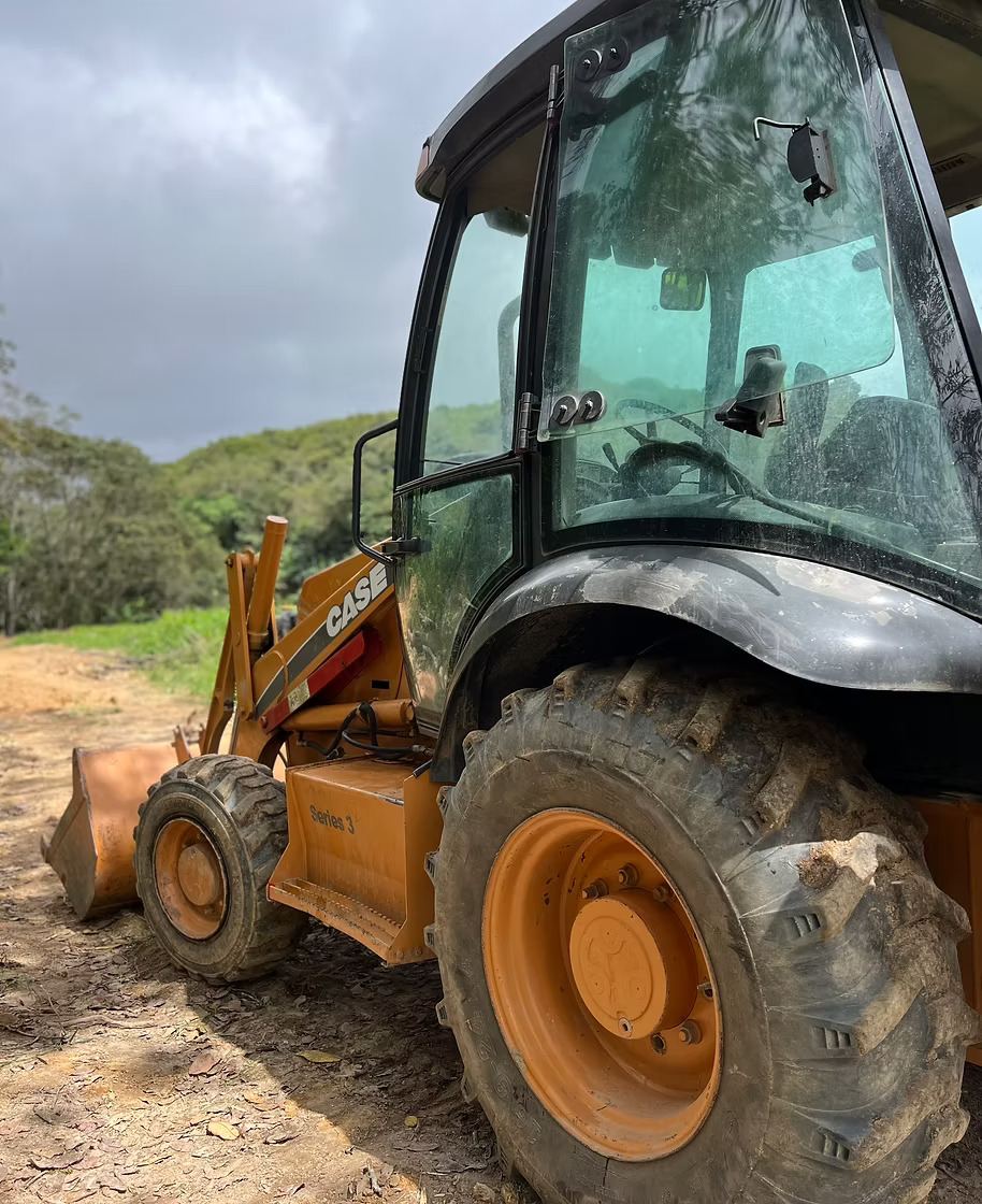Earthworks on the estate