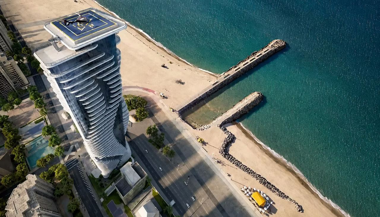 Seafront architecture in Fortaleza
